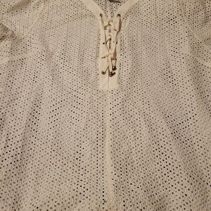 Catherines tie up shirt